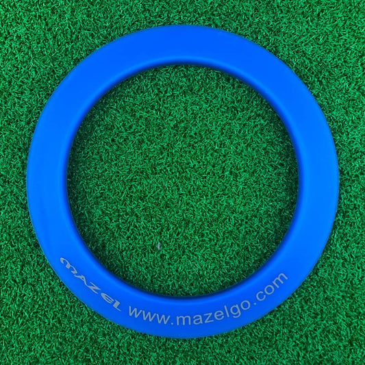 MAZEL Golf Putting Cup/Ring for Training Aid Indoor & Outdoor - All-Direction Practice Hole Putting Accuracy Trainer
