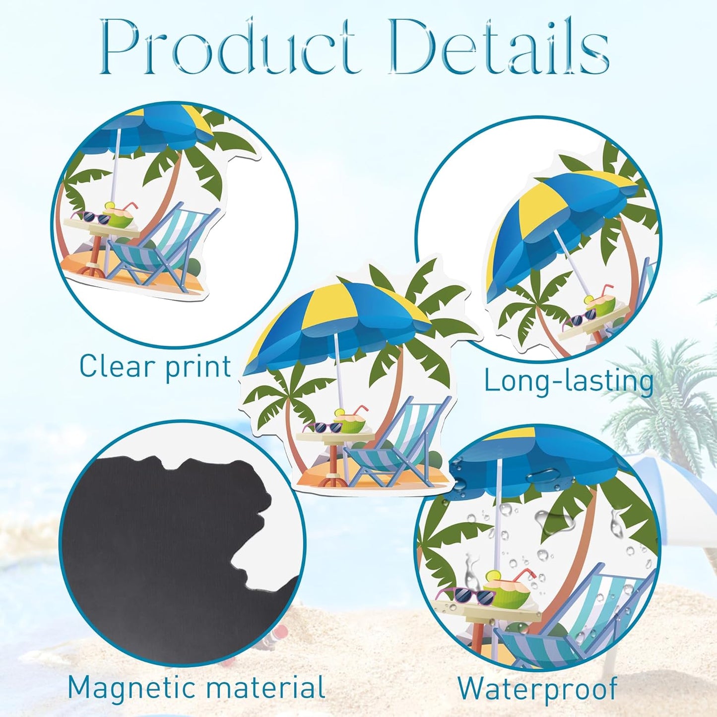 Cruise Ship Door Decorations Magnetic - 7 Pcs Cruise Door Decorations, Cruise Squad Magnet Stickers, Cruise Door Decor for Fridge Refrigerator Carnival Cruise Party, with 2 Pcs Pen