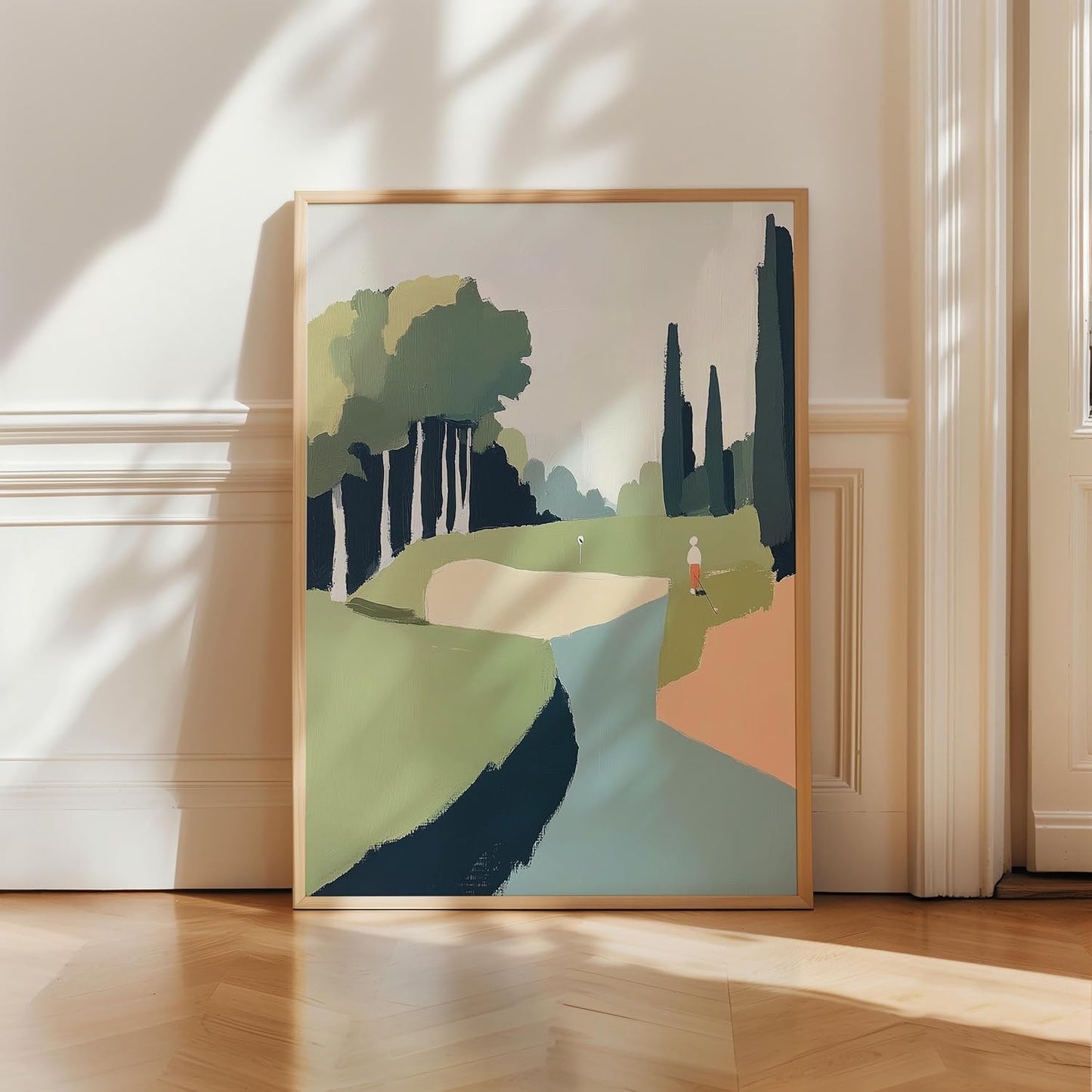 Golf Impressionist Art Print Posters - Premium Giclee Fine Art Prints - Sporty and Sophisticated Home Decor Posters, Golfer Art Prints for Home and Office Decor - Vintage Aesthetic, Ready to Frame