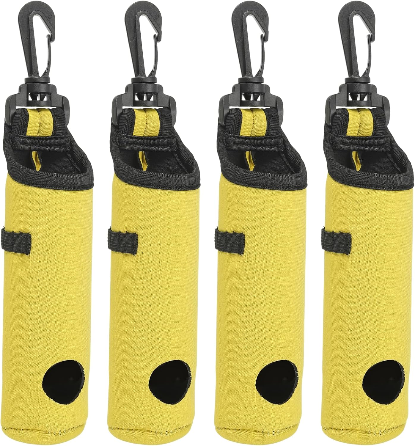 PATIKIL Golf Ball Carry Bag Golf Tee Holder Pouch Portable Neoprene Golf Ball Holder with Clip for Men and Women