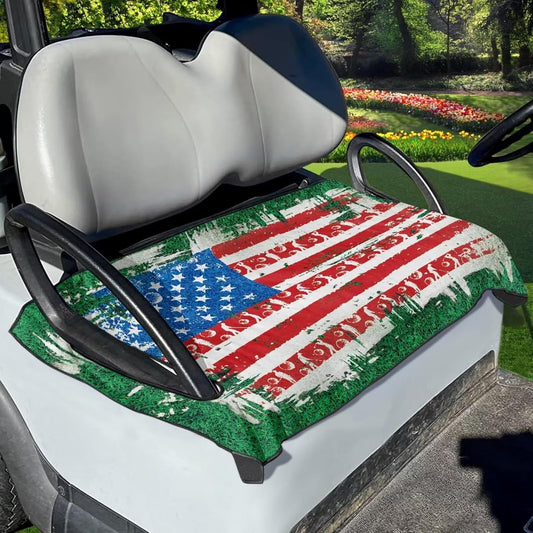 Golf Cart Accessories Anti-hot Golf Cart 50 X 30.9 Inches Seat Cushion Golf Seat Cushion Cover Towel Blanket Fits for Golf Club Cars