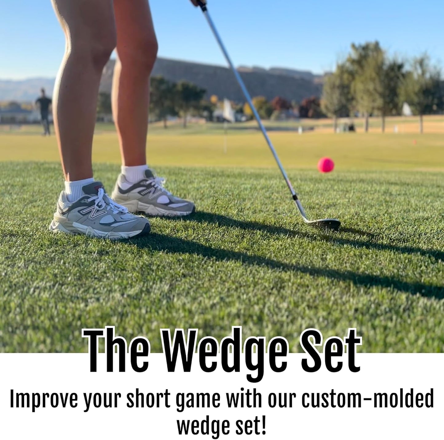 Golf Wedge Set for Men & Women (54/60/69 Set) by 69 Degree Golf | Lob, Sand & Pitching Wedges | Length 35" Steel Shaft