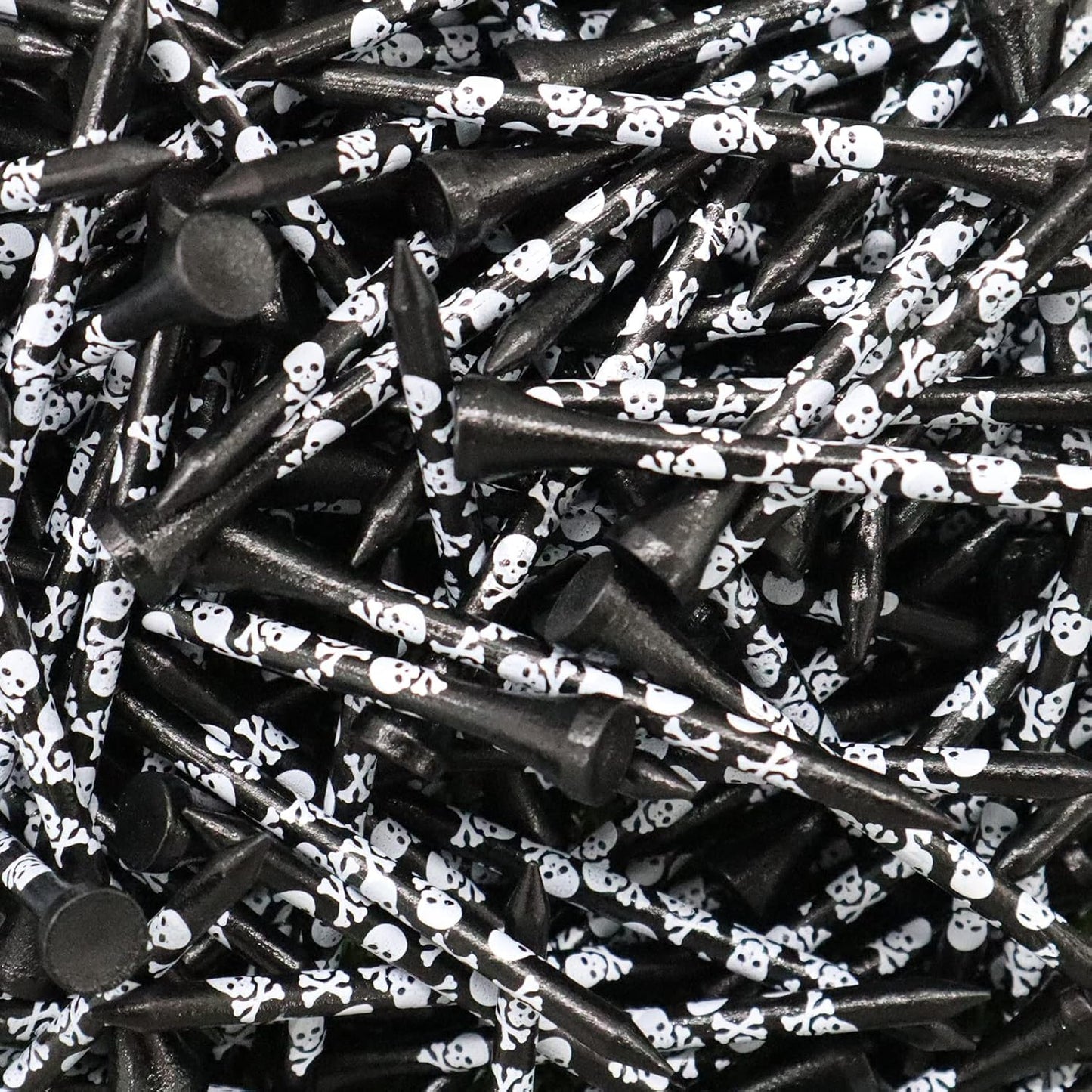 FINGER TEN Golf Tees Wood 3 1/4 2 3/4 Inch Wooden Bamboo 50/120 Count, Durable Biodegradable Colored Bulk Tee 70mm 83mm