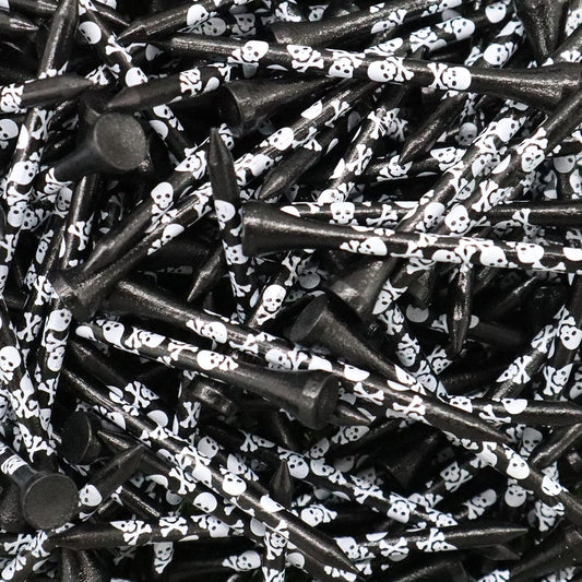 FINGER TEN Golf Tees Wood 3 1/4 2 3/4 Inch Wooden Bamboo 50/120 Count, Durable Biodegradable Colored Bulk Tee 70mm 83mm