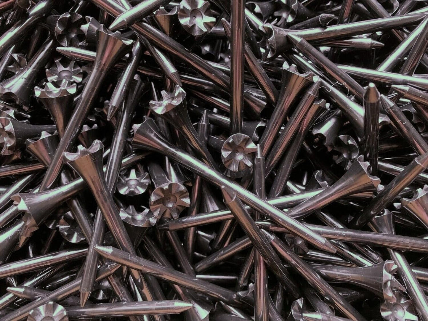 TRUESTRIKE Premium USA Golf Tees – 3¼" or 2¾" Durable Plastic Performance Tees (100 Pack) – Made in USA – Bulk Value Pack