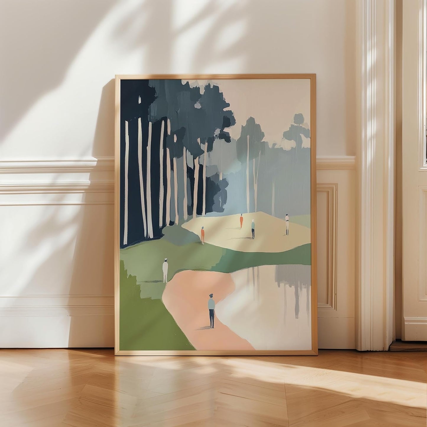 Golf Impressionist Art Print Posters - Premium Giclee Fine Art Prints - Sporty and Sophisticated Home Decor Posters, Golfer Art Prints for Home and Office Decor - Vintage Aesthetic, Ready to Frame