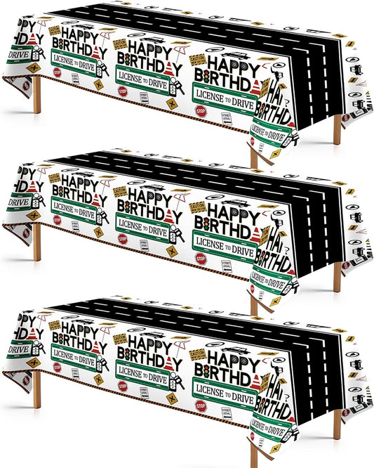 Grencian 16th Car Plastic Tablecloth