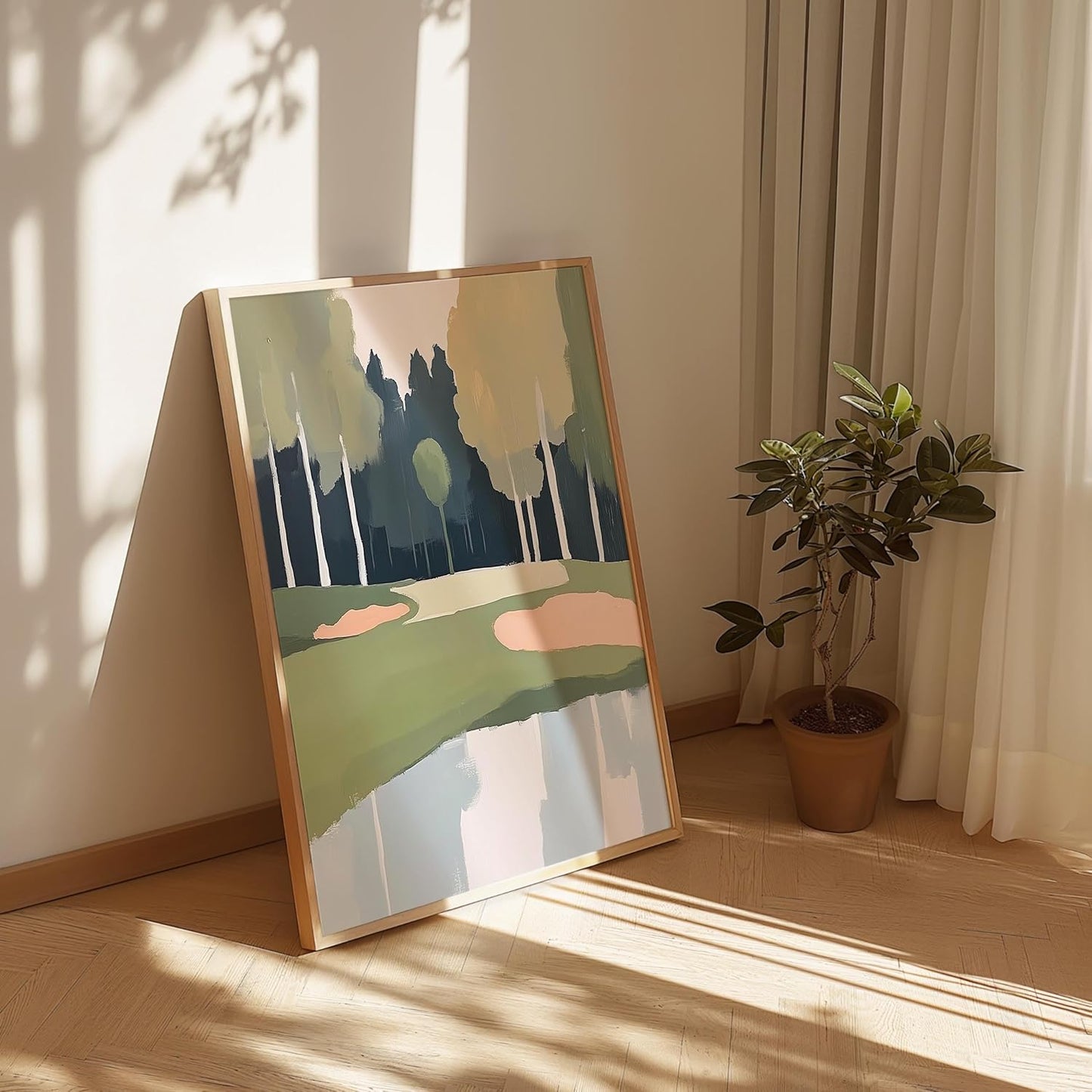 Golf Impressionist Art Print Posters - Premium Giclee Fine Art Prints - Sporty and Sophisticated Home Decor Posters, Golfer Art Prints for Home and Office Decor - Vintage Aesthetic, Ready to Frame