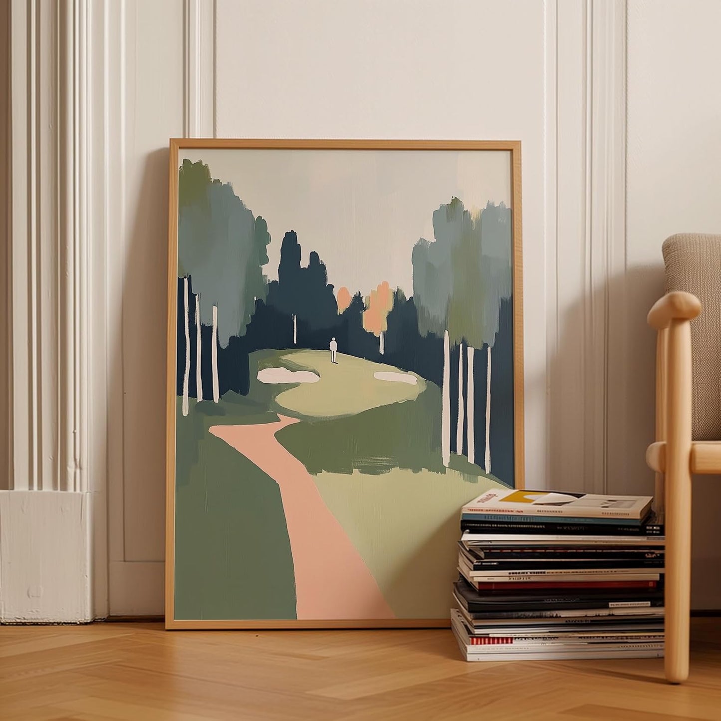 Golf Impressionist Art Print Posters - Premium Giclee Fine Art Prints - Sporty and Sophisticated Home Decor Posters, Golfer Art Prints for Home and Office Decor - Vintage Aesthetic, Ready to Frame