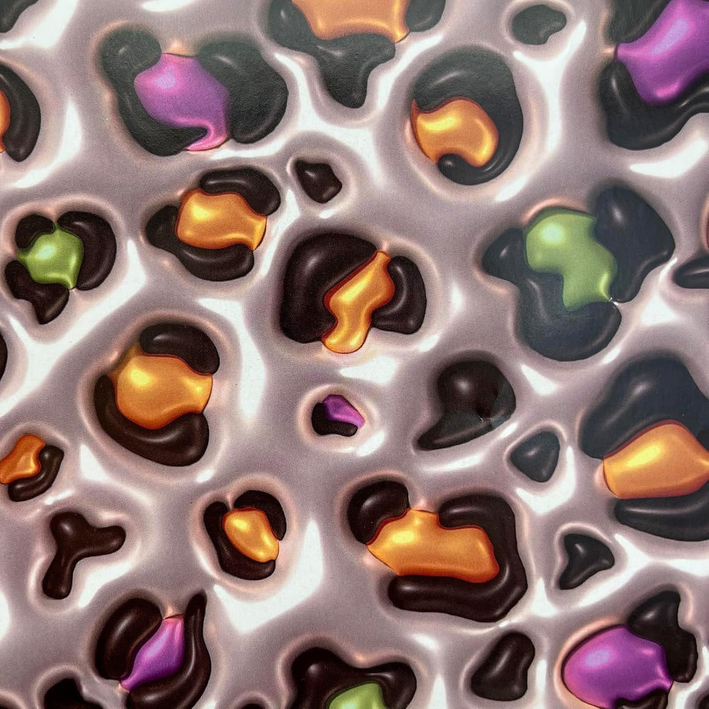 Dtiafu 3D Effect Leopard Wrapping Paper Great for Birthday Wedding Baby Shower Holiday - Unique Cheetah Gift Wrap - Not Physical 3D - 20 x 28 Inch Per Sheet(6 Sheet)