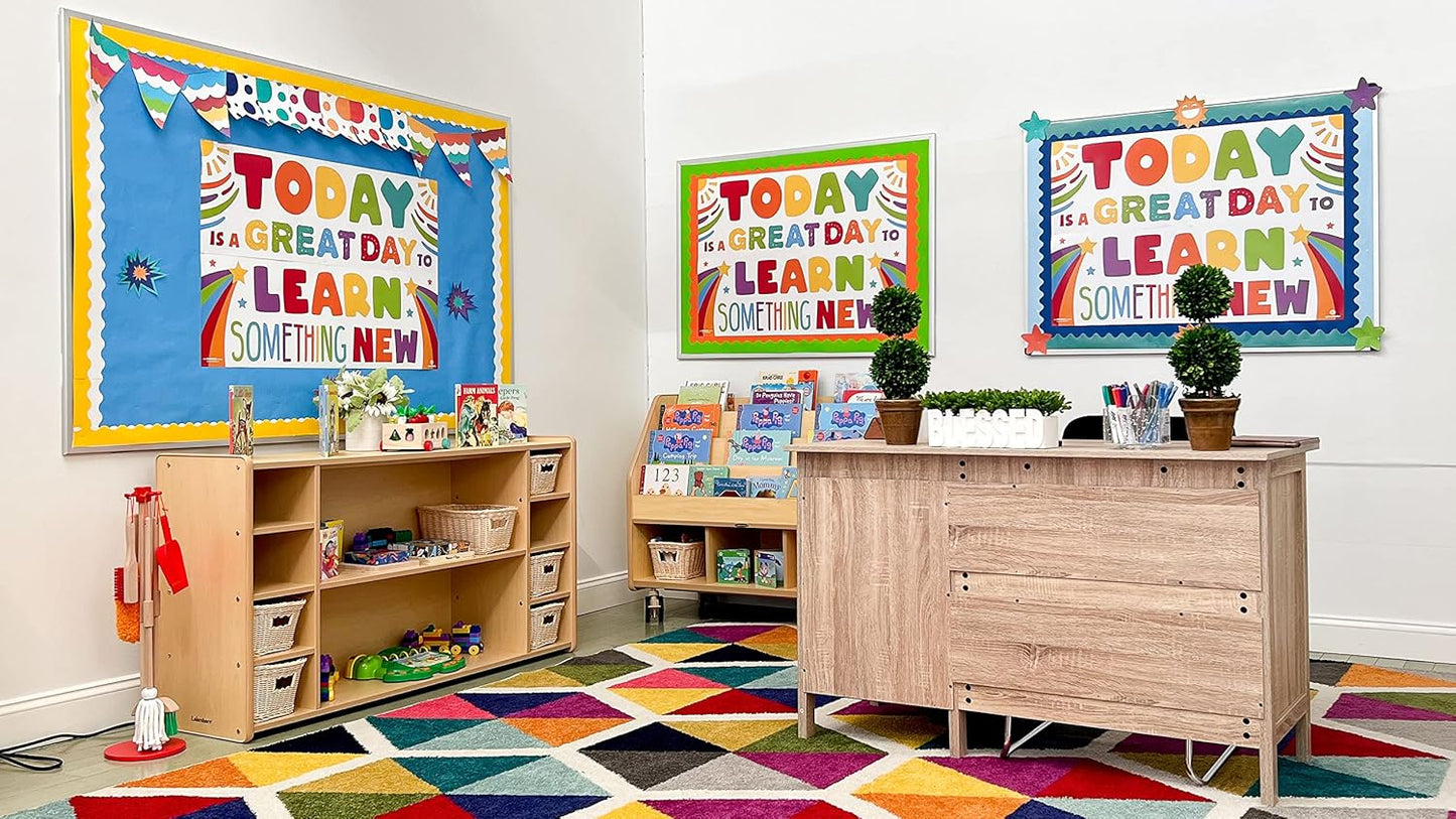 Sproutbrite Classroom Decorations - Banner Posters for Teachers - Bulletin Board and Wall Decor for Pre School, Elementary and Middle School