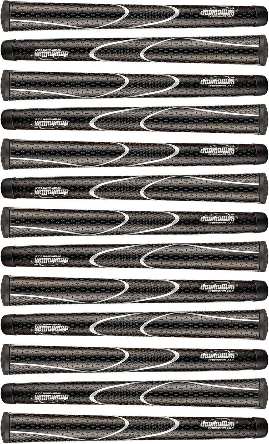 JumboMax Tour Series Golf Grips: Enhanced Control, Comfort, and Speed - Ultra-Stable, Counter-Balanced with Twist-Resistant StabilityCore
