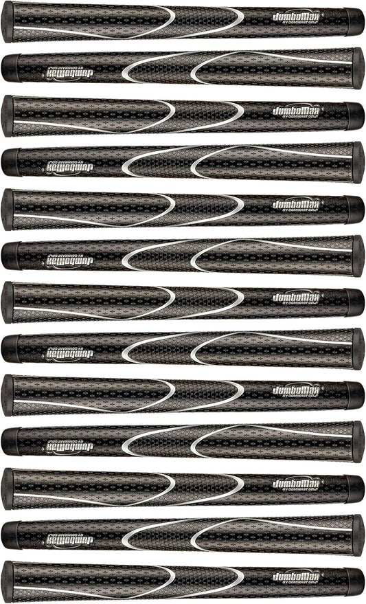 JumboMax Tour Series Golf Grips: Enhanced Control, Comfort, and Speed - Ultra-Stable, Counter-Balanced with Twist-Resistant StabilityCore