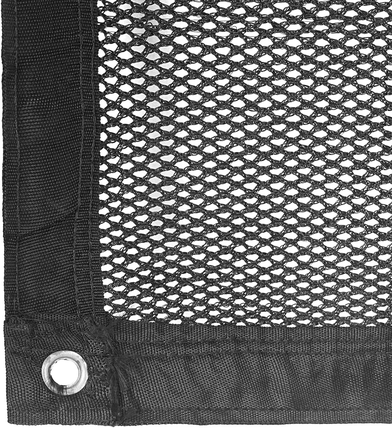 Aoneky Black HDPE Golf Cage Net - 10x10x10ft