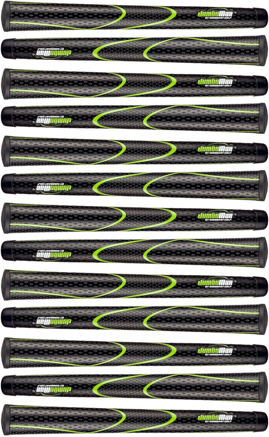 JumboMax Tour Series Golf Grips: Enhanced Control, Comfort, and Speed - Ultra-Stable, Counter-Balanced with Twist-Resistant StabilityCore