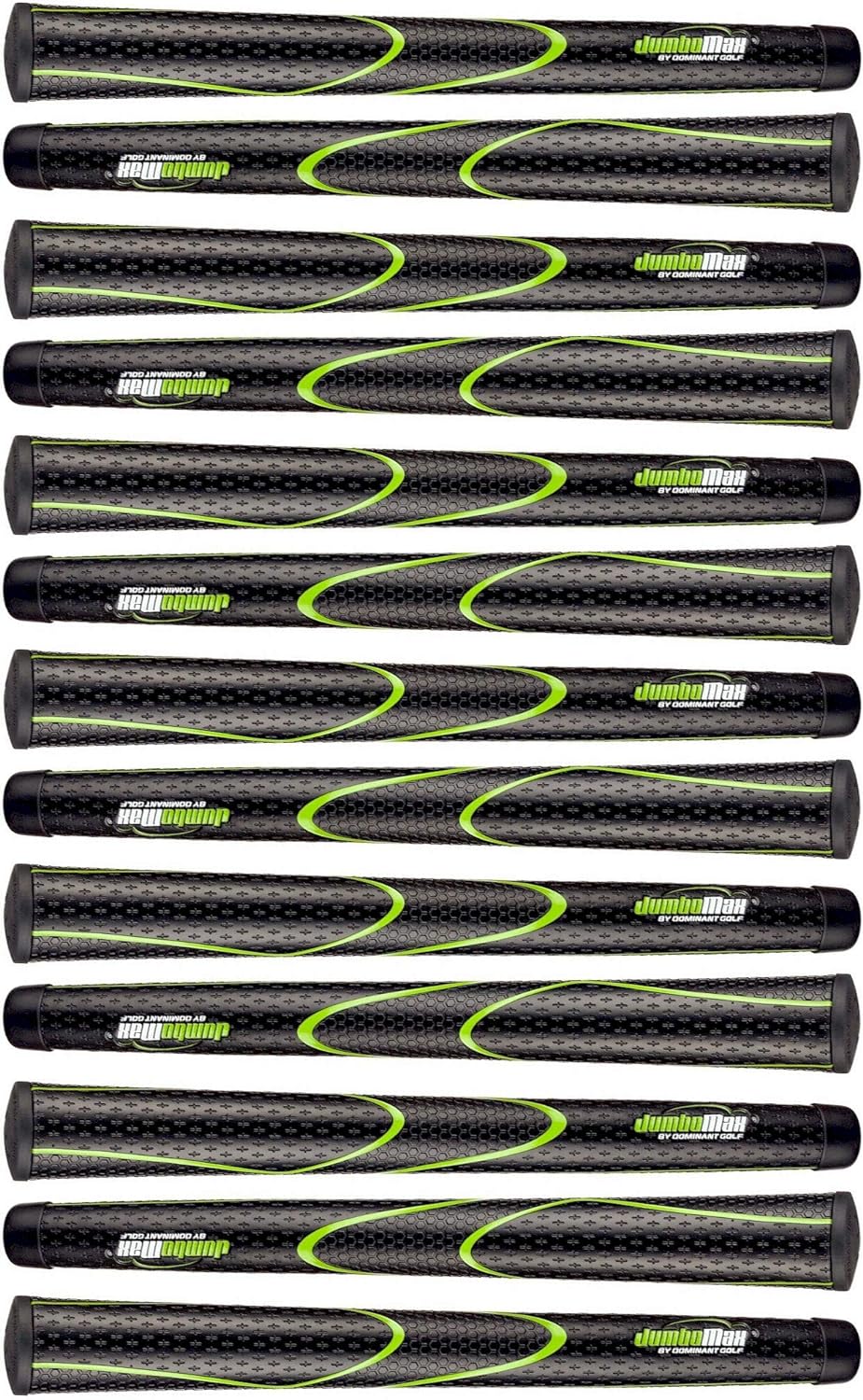 JumboMax Tour Series Golf Grips: Enhanced Control, Comfort, and Speed - Ultra-Stable, Counter-Balanced with Twist-Resistant StabilityCore