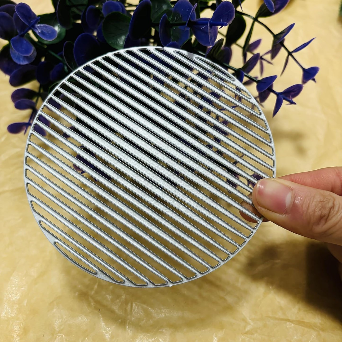 Lapoo Geometric Cutting Die for Scrapbooking - Durable, Cut Stencils for DIY Scrapbook Photo Album Decorative Paper Card, Card Making Supplies (Striped Circle 3.9 x 3.9 in)