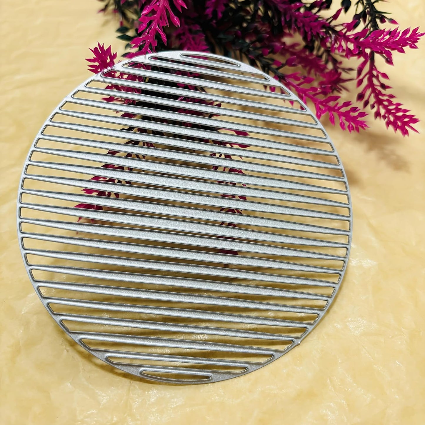 Lapoo Geometric Cutting Die for Scrapbooking - Durable, Cut Stencils for DIY Scrapbook Photo Album Decorative Paper Card, Card Making Supplies (Striped Circle 3.9 x 3.9 in)