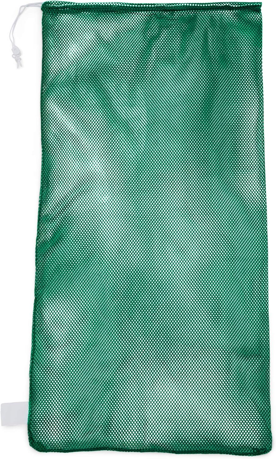 Champion Sports Mesh Equipment Bag – Heavy-Duty Nylon Drawstring Bag with Lock & ID Tag, Breathable Storage Sack for Balls, Swim Gear, Laundry & Toys, Multiple Sizes & Colors