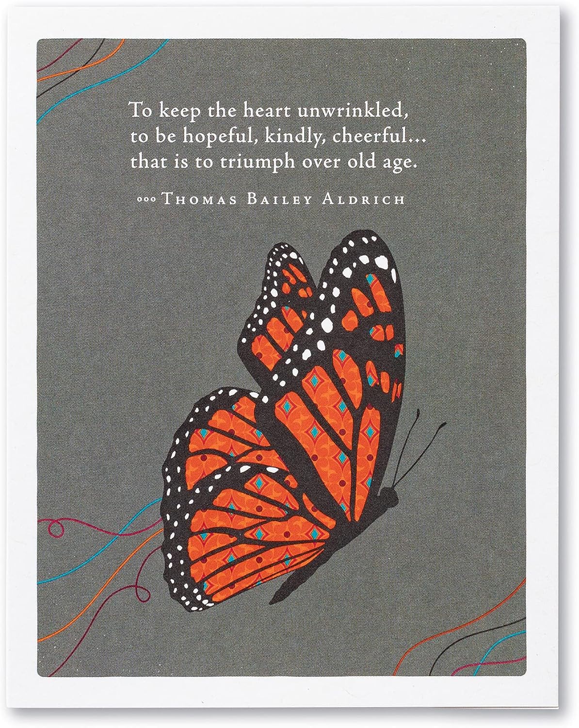 Compendium Positively Green 4-Pack of Birthday Cards – Forever Young (Four Different Designs, One Card Each, with Envelopes)