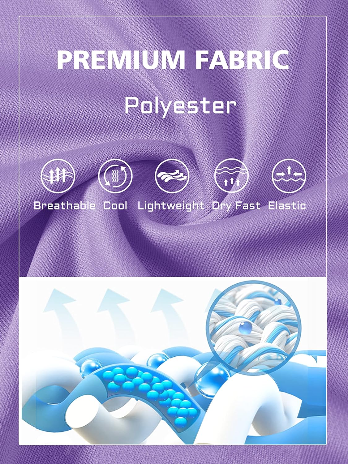 MAGCOMSEN Men's Polo Shirts 3 Buttons Casual Work T Shirts Quick Dry Short Sleeve Golf Shirt Pique Jersey Outdoor Performance