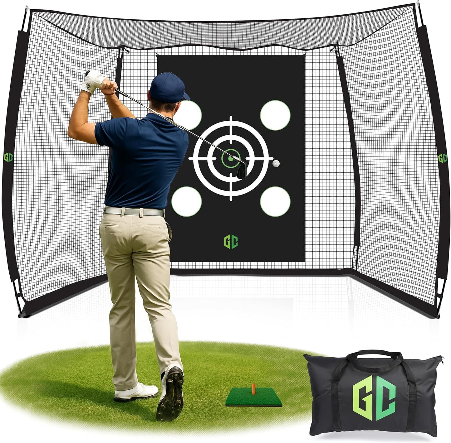 GrdnCare Heavy-Duty Golf Hitting Net