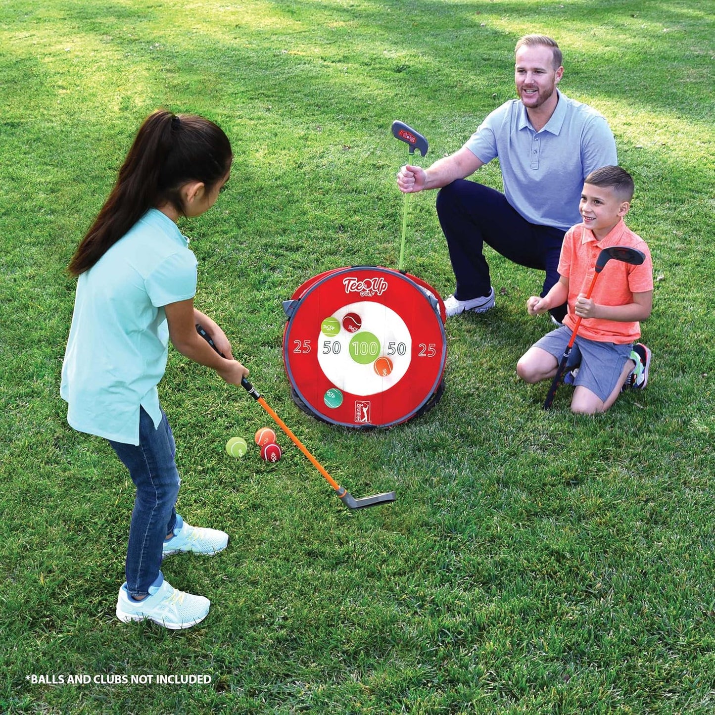 PGA Tour Golf Practice Aids by Golfgen: Premium Chipping Nets, Putting Rings, & Targets, Indoor & Outdoor Training, Improve Accuracy & Control, Master Putting and Chipping, Portable for On The Go