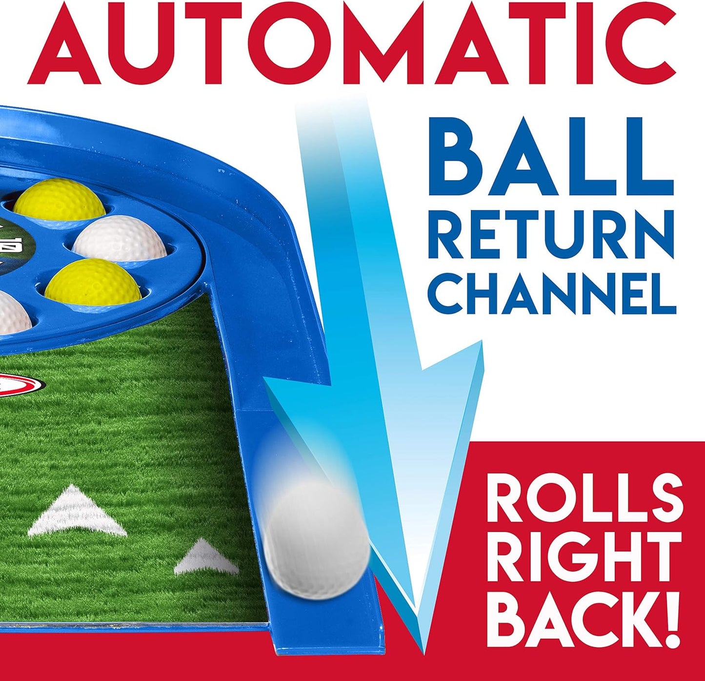 Franklin Sports Mini Putt Golf Game for Kids - Spin n' Putt Electronic Putting Game - Indoor Mini Golf for Kids + Toddlers - Putter + Balls Included