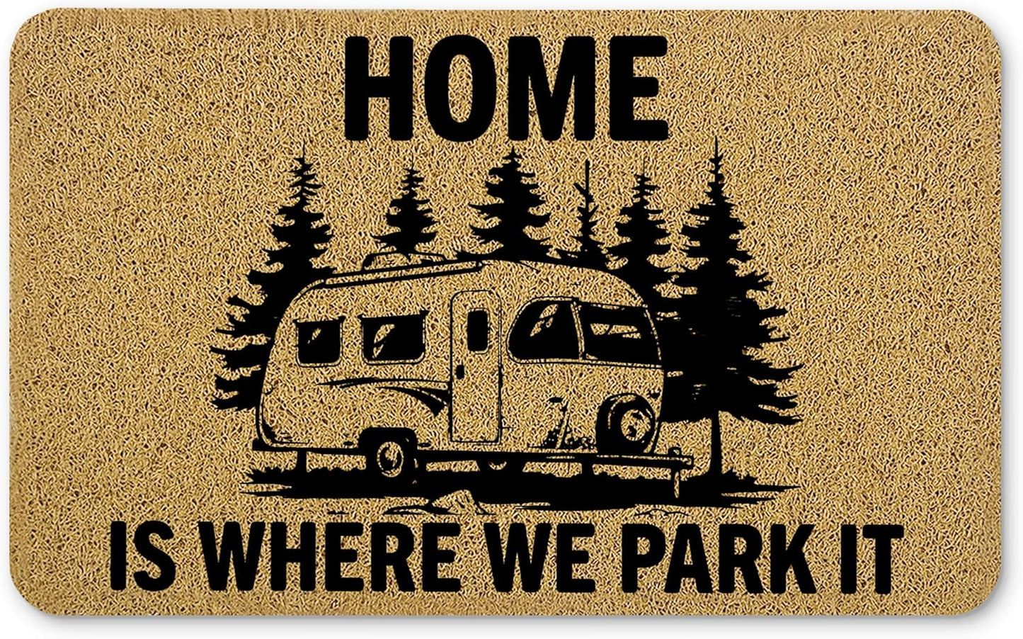 Rv Door Mat, Camper Door Mat, Camping Rug, Rv Rugs, 17x30 Inches
