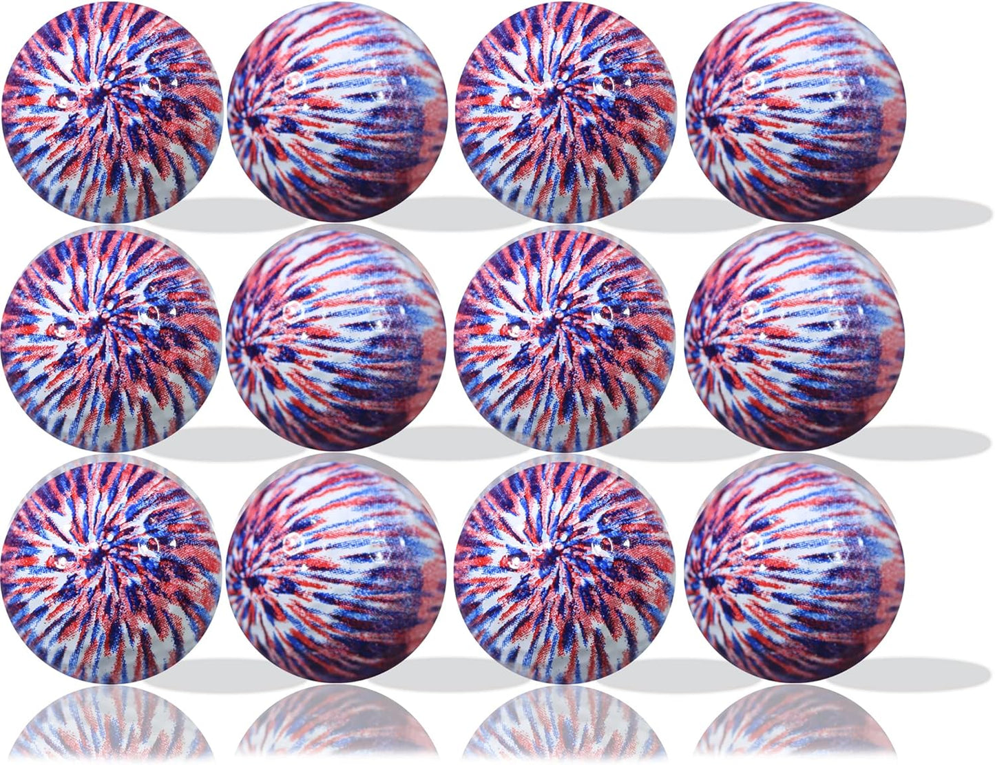Tie Dye Golf Balls 12 Pack- Your Unique Swing, Your Unique Moments!