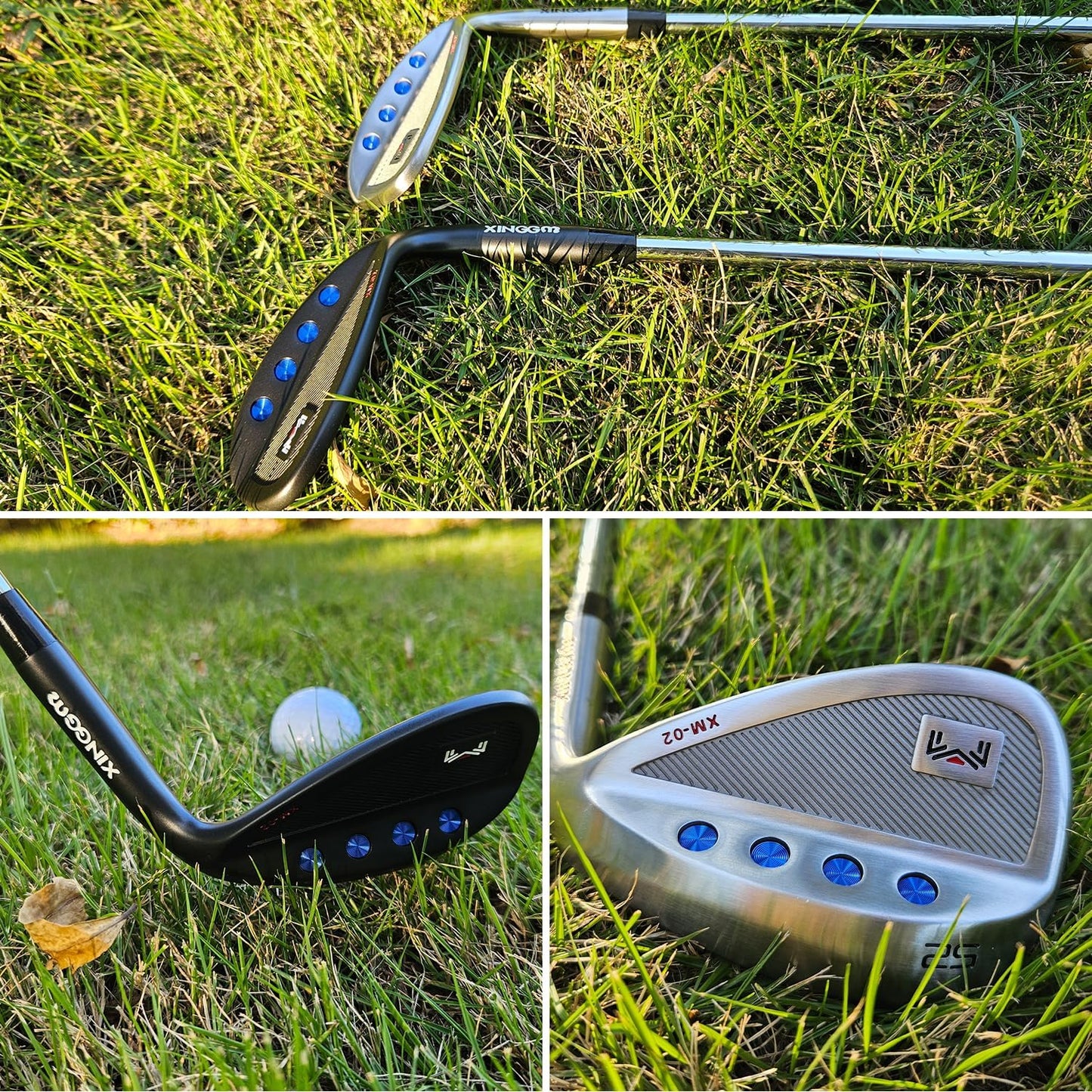 Forged Golf Wedge Set for Men or Individual 48/50/52/54/56/58/60 Degree Gap Wedge Sand Wedge for Men Right Hand,Milled Face for More Spin