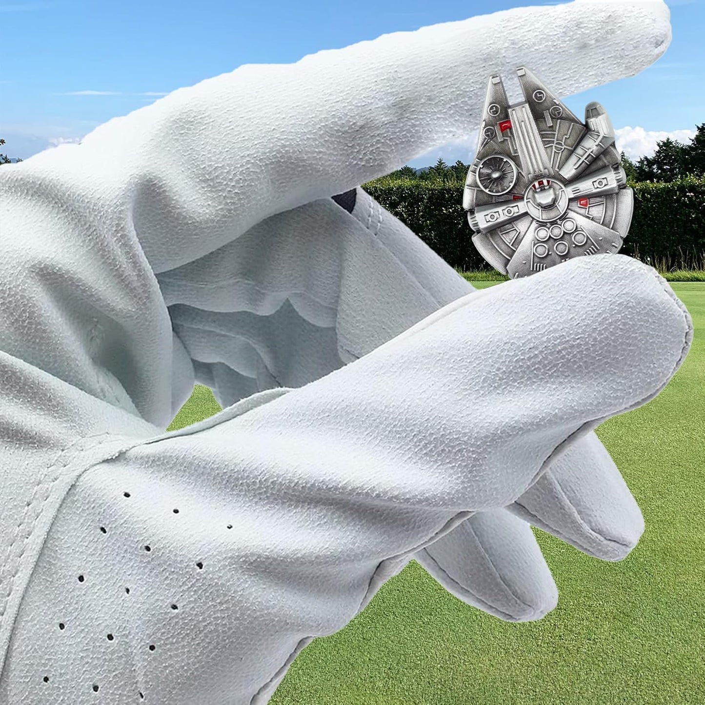 Golf Ball Marker with Magnetic Golf Hat Clip, Golf Accessories, Funny Golf Gifts Golf Decorationgs for Golf Lovers