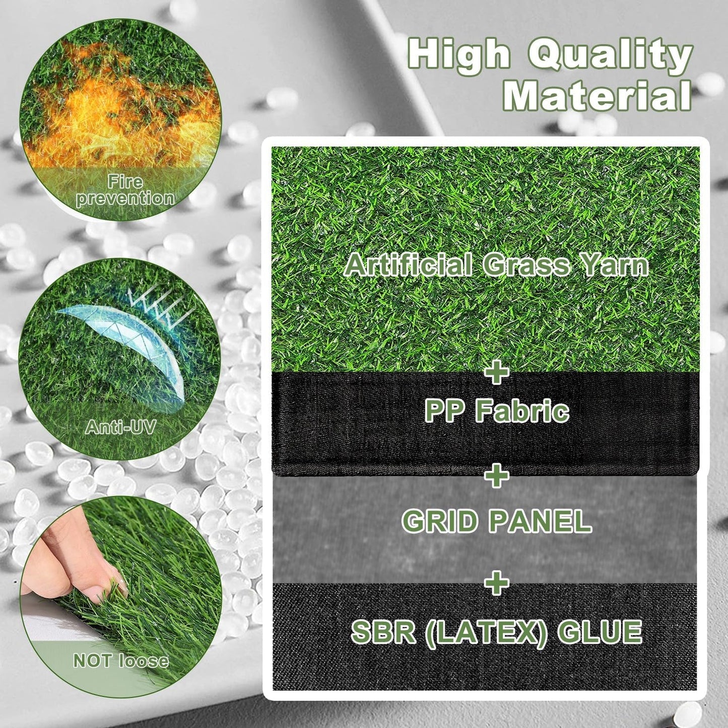 Artificial Grass Table Runners-13 x 48 Inches Faux Grass Table Runner for Golf Themed Party,Synthetic Turf Table Runner for Wedding Party, Birthday, Banquet, Baby Shower, Home Decor