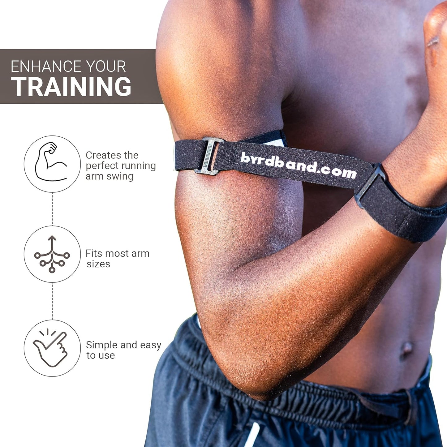 Track and Field Speed Gear Pack - All Sports Speed and Agility Training Resistance Bands for Ideal Arm Swing Trainer and Stride Frequency