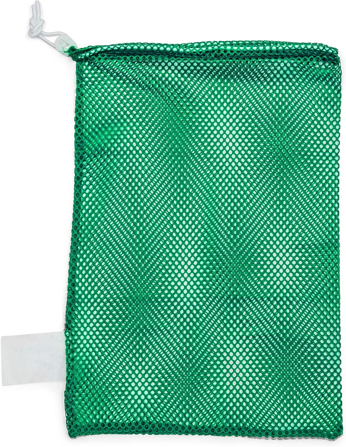 Champion Sports Mesh Equipment Bag – Heavy-Duty Nylon Drawstring Bag with Lock & ID Tag, Breathable Storage Sack for Balls, Swim Gear, Laundry & Toys, Multiple Sizes & Colors