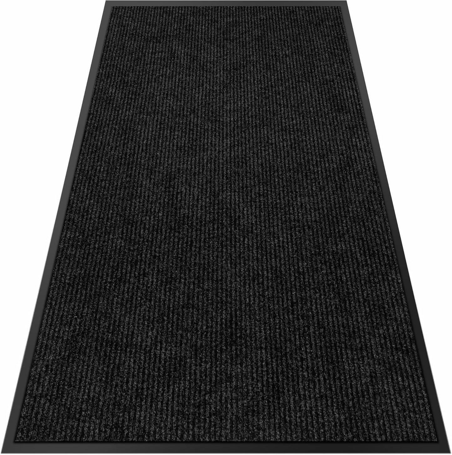 2′ x 35′ Front Door Mat Indoor Outdoor Entrance, Commercial Floor Mat Heavy Duty Dirt Trapper Entryway Doormat, Custom Size Non Slip Rubber Backing Welcome mat, Door Mat for High Traffic Area