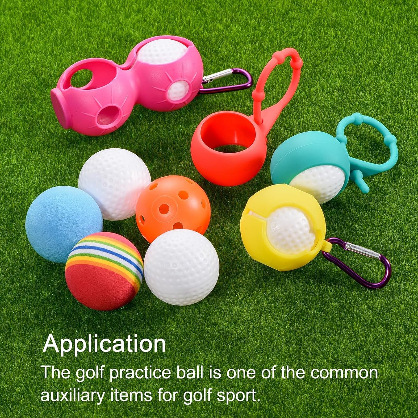 PATIKIL Golf Foam Balls, Pack Sponge Exercise Flight Swing Practice for Indoor Training