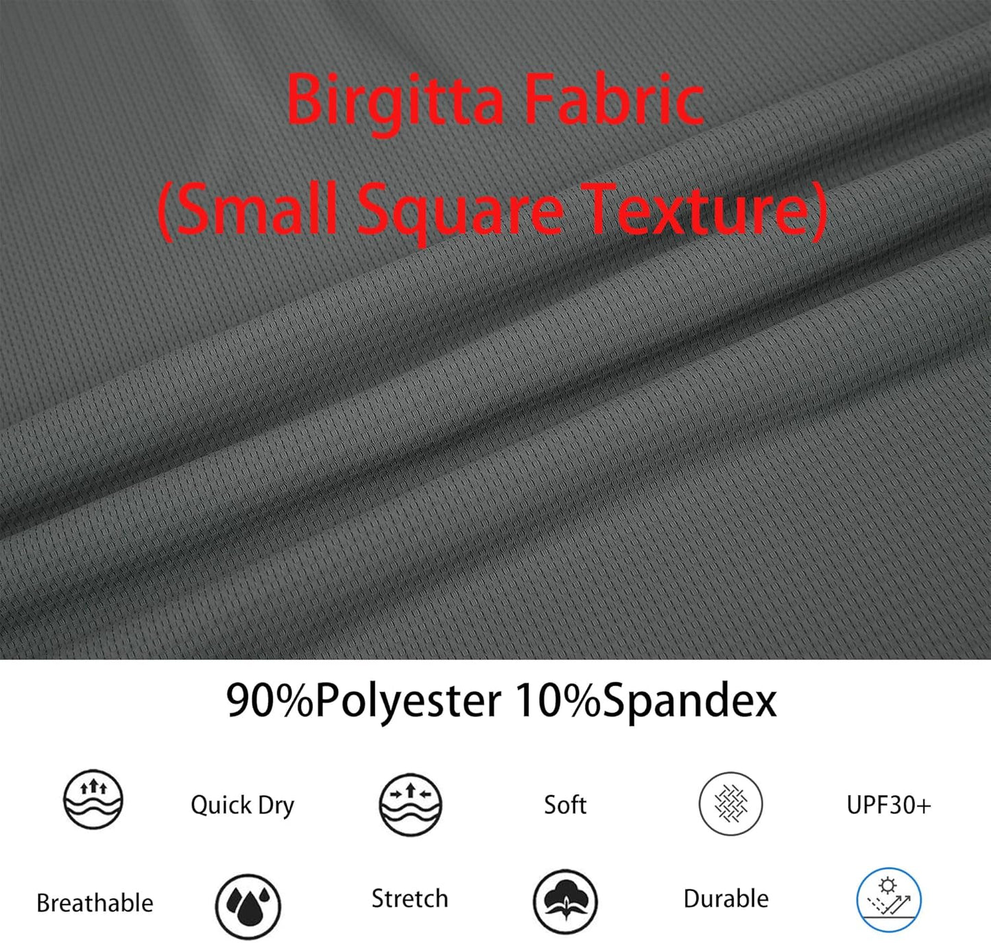 Alex Vando Mens Golf Shirt Moisture Wicking Quick-Dry Short Sleeve Casual Polo Shirts for Men