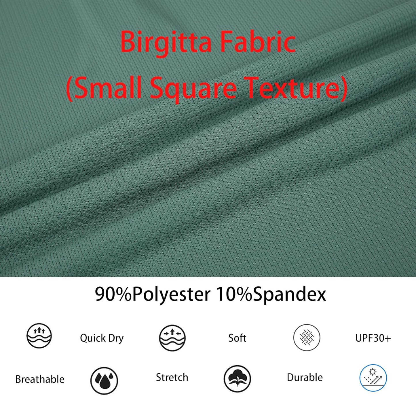 Alex Vando Mens Golf Shirt Moisture Wicking Quick-Dry Short Sleeve Casual Polo Shirts for Men