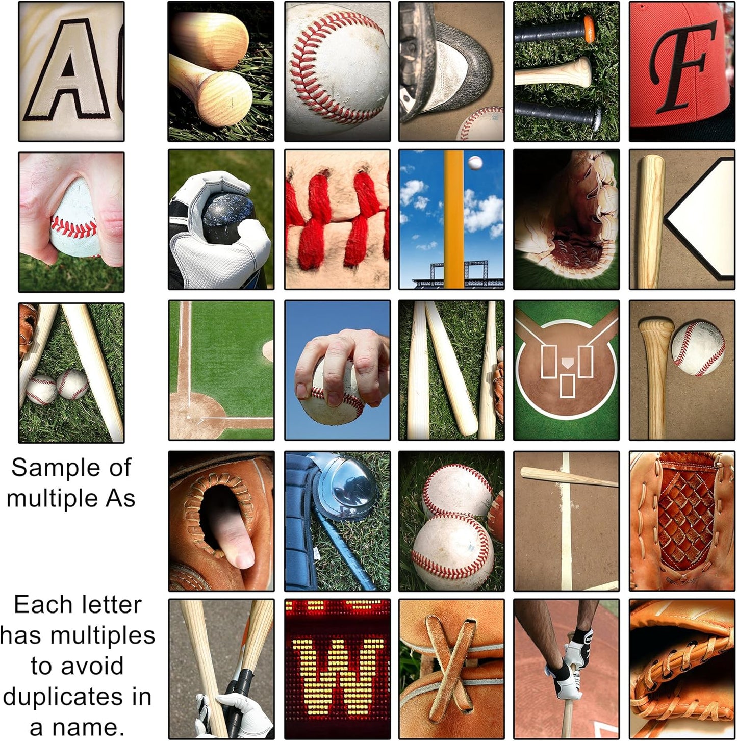 Block Mount - Personalized Baseball Name Art Print for Man cave, Boys Room, or Office!