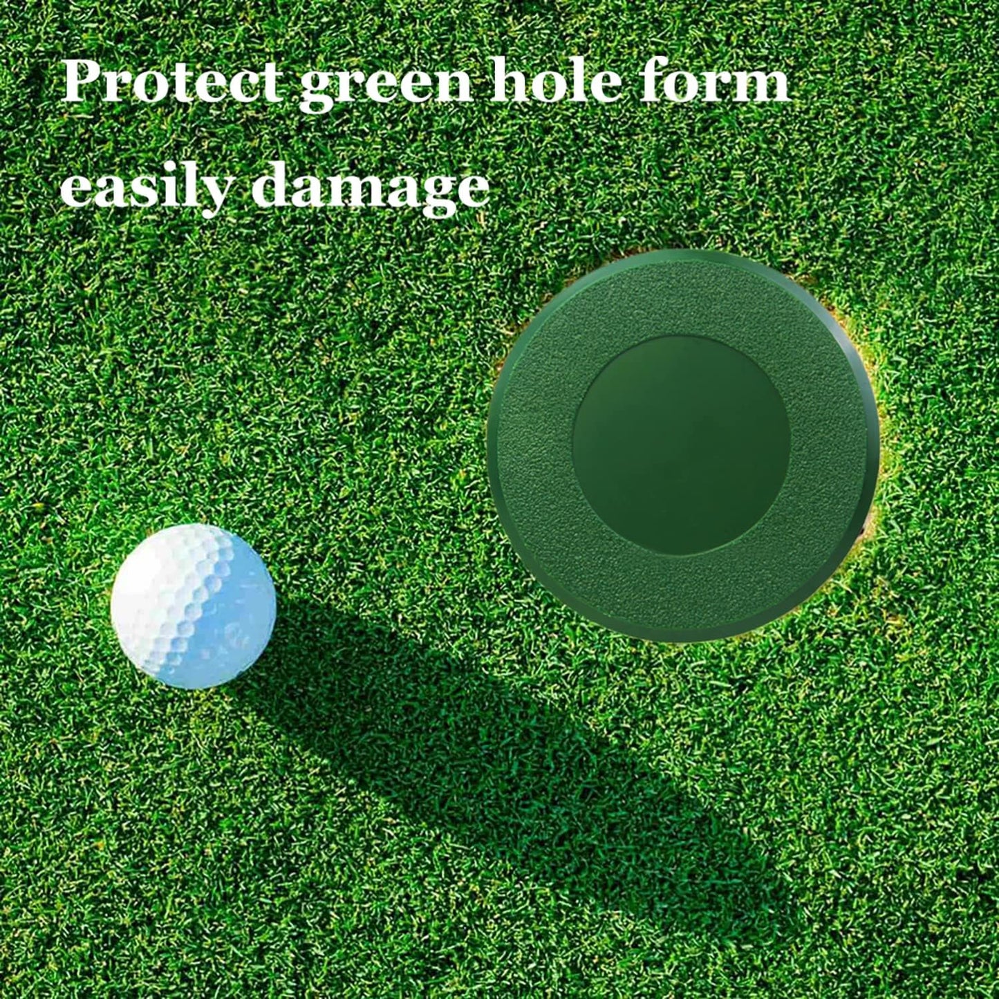 ZLY Golf Cup Cover - Practice Putting Green Hole Cup for Outdoor Activities