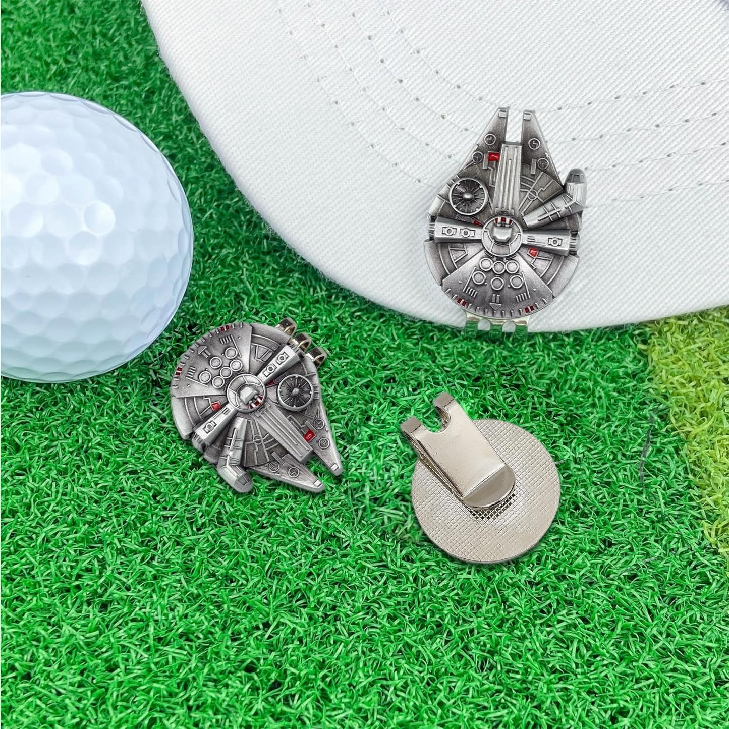 Golf Ball Marker with Magnetic Golf Hat Clip, Golf Accessories, Funny Golf Gifts Golf Decorationgs for Golf Lovers
