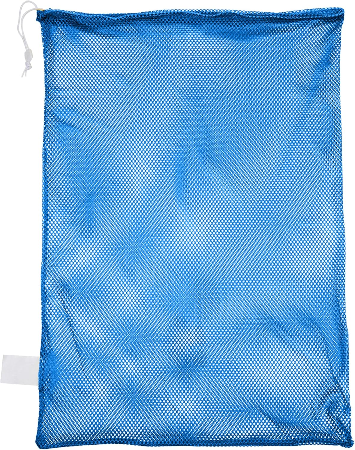 Champion Sports Mesh Equipment Bag – Heavy-Duty Nylon Drawstring Bag with Lock & ID Tag, Breathable Storage Sack for Balls, Swim Gear, Laundry & Toys, Multiple Sizes & Colors