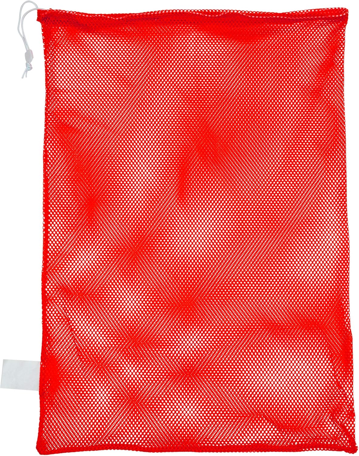 Champion Sports Mesh Equipment Bag – Heavy-Duty Nylon Drawstring Bag with Lock & ID Tag, Breathable Storage Sack for Balls, Swim Gear, Laundry & Toys, Multiple Sizes & Colors