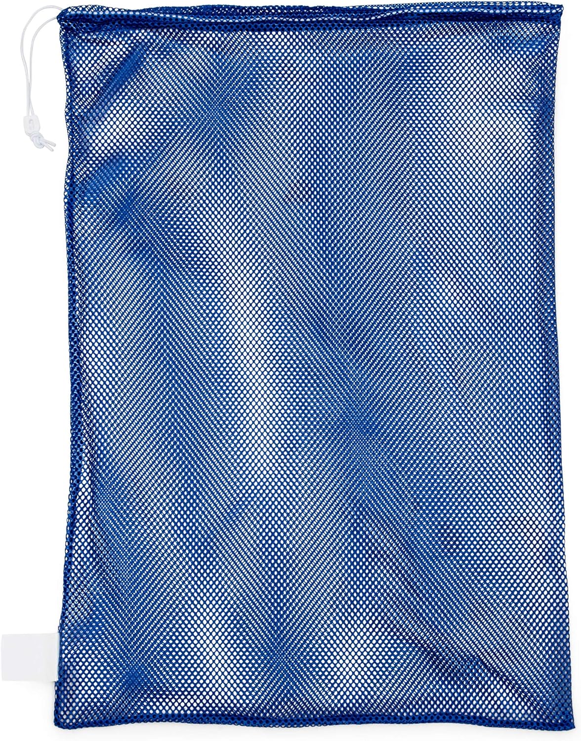 Champion Sports Mesh Equipment Bag – Heavy-Duty Nylon Drawstring Bag with Lock & ID Tag, Breathable Storage Sack for Balls, Swim Gear, Laundry & Toys, Multiple Sizes & Colors