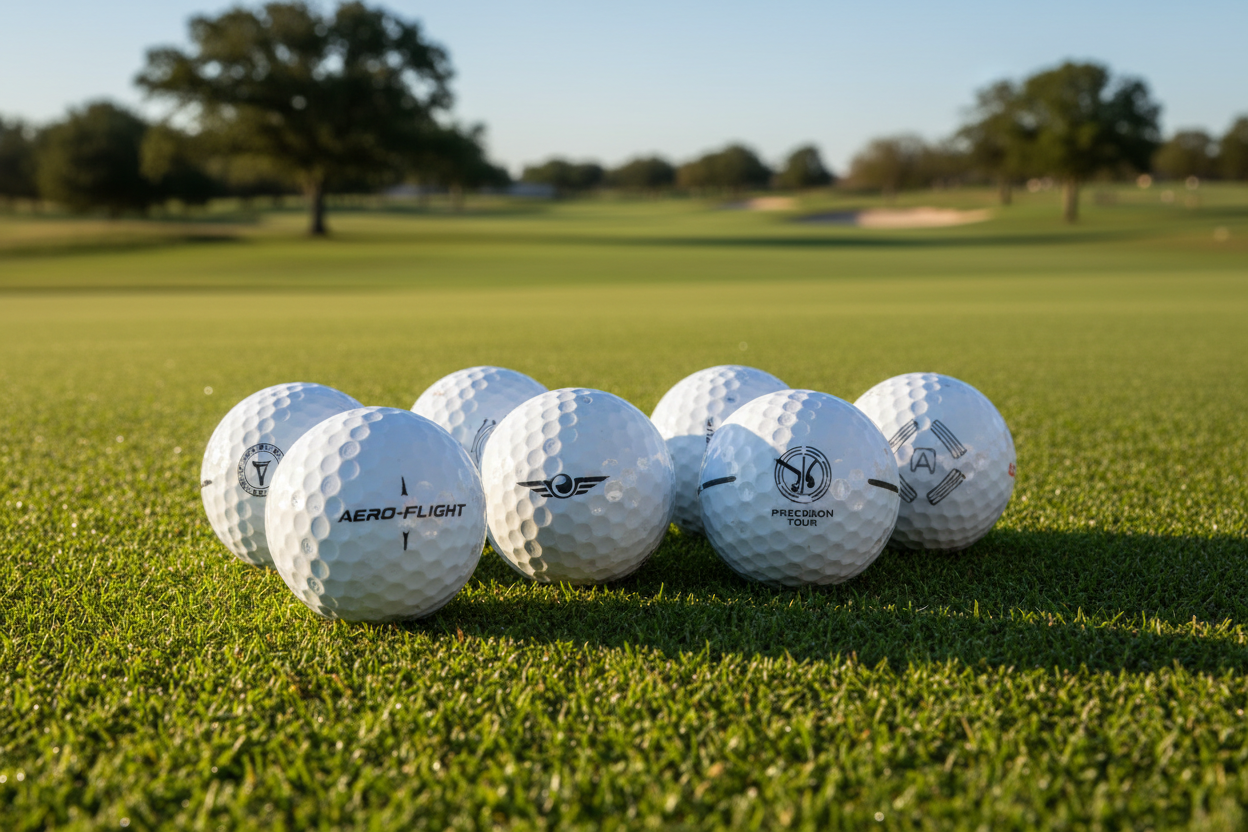 Golf Balls: From distance-driven balls to precision putters, we’ve got you covered. (make it real photo)